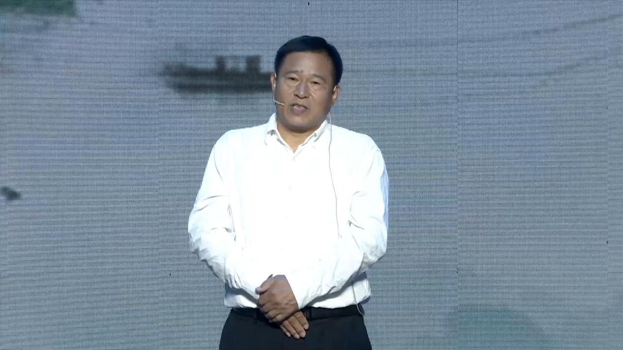 浙江大學(xué)藝術(shù)與考古學(xué)院教授林留根現(xiàn)場講述。