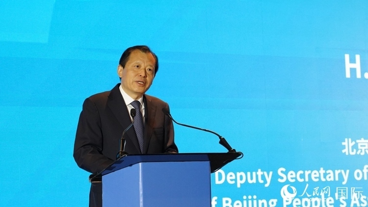 劉偉副書記致辭。人民網(wǎng) 劉暢攝