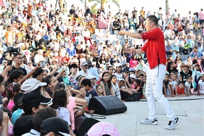 茶文化主題演出場景。拉巴特中國文化中心供圖