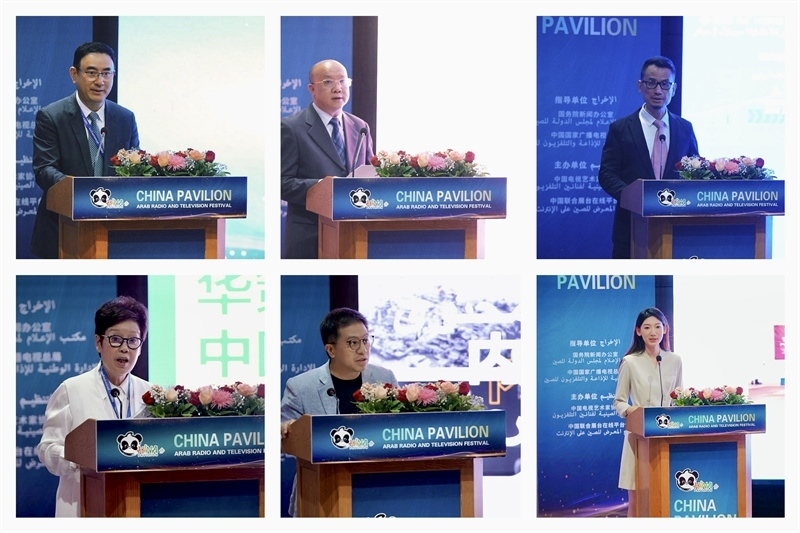 中國視聽機構(gòu)代表推介優(yōu)秀作品。主辦方供圖