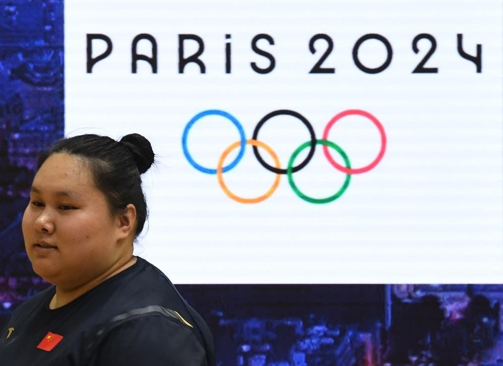 5月10日，國家隊選手李雯雯在訓(xùn)練中。新華社記者 侯昭康 攝