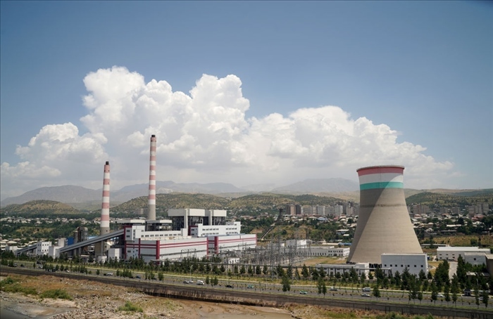 杜尚別2號熱電廠（2024年6月22日攝）。