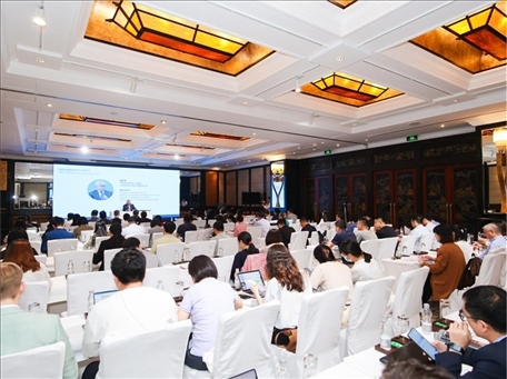 7月11日，由華陽海洋研究中心、中國南海研究院、中國國際法學(xué)會聯(lián)合撰寫的《南海仲裁案裁決再批駁》報告在北京發(fā)布。華陽海洋研究中心供圖