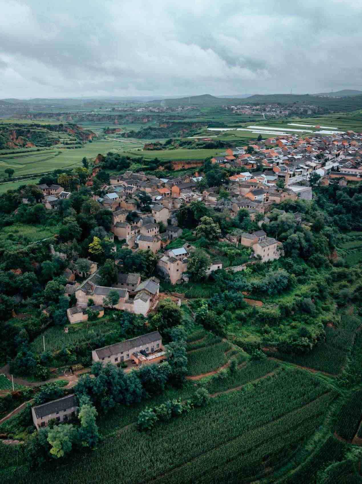 俯瞰永寧寨村。邱活攝