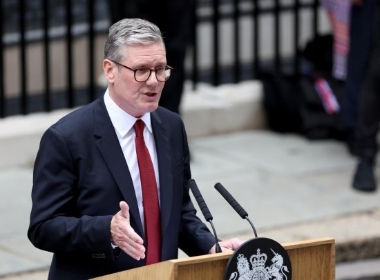  圖為英國(guó)首相斯塔默資料照片。（新華社記者李穎攝）