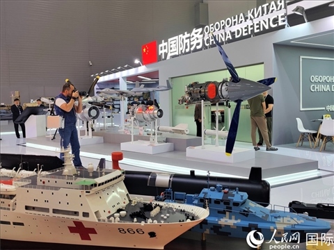 俄羅斯“軍隊(duì)-2024”國際軍事技術(shù)論壇現(xiàn)場(chǎng)。人民網(wǎng)記者 于宏建攝