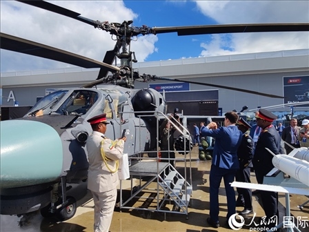 俄羅斯“軍隊(duì)-2024”國際軍事技術(shù)論壇現(xiàn)場(chǎng)。人民網(wǎng)記者 于宏建攝