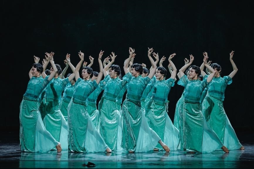 舞劇《熱血當(dāng)歌》演出現(xiàn)場。主辦方供圖