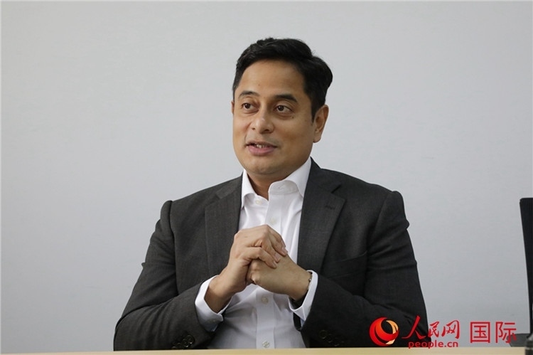 8月16日，雪蘭莪州創(chuàng)新與數(shù)字基礎(chǔ)設(shè)施執(zhí)行委員會(huì)主席法米接受人民網(wǎng)專訪。人民網(wǎng) 王婧攝