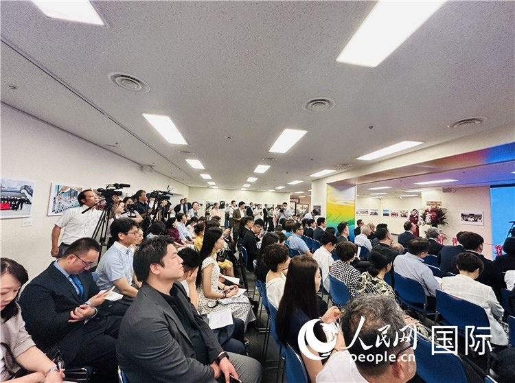 開幕式現(xiàn)場(chǎng)。人民網(wǎng) 許可攝