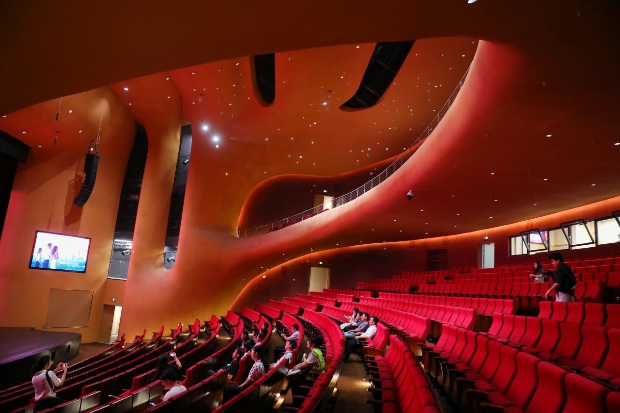 劇場內(nèi)部空間?！吨袊?jīng)濟周刊》記者 肖翊攝