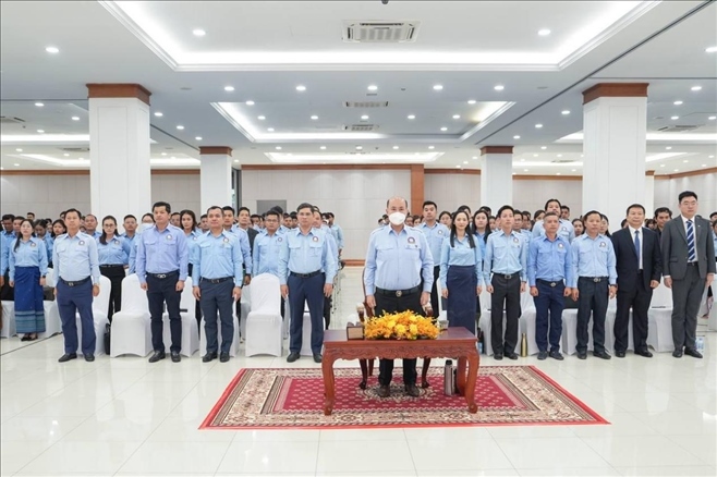 “賦能未來企業(yè)家”活動開幕式現(xiàn)場合影?；顒又鬓k方供圖