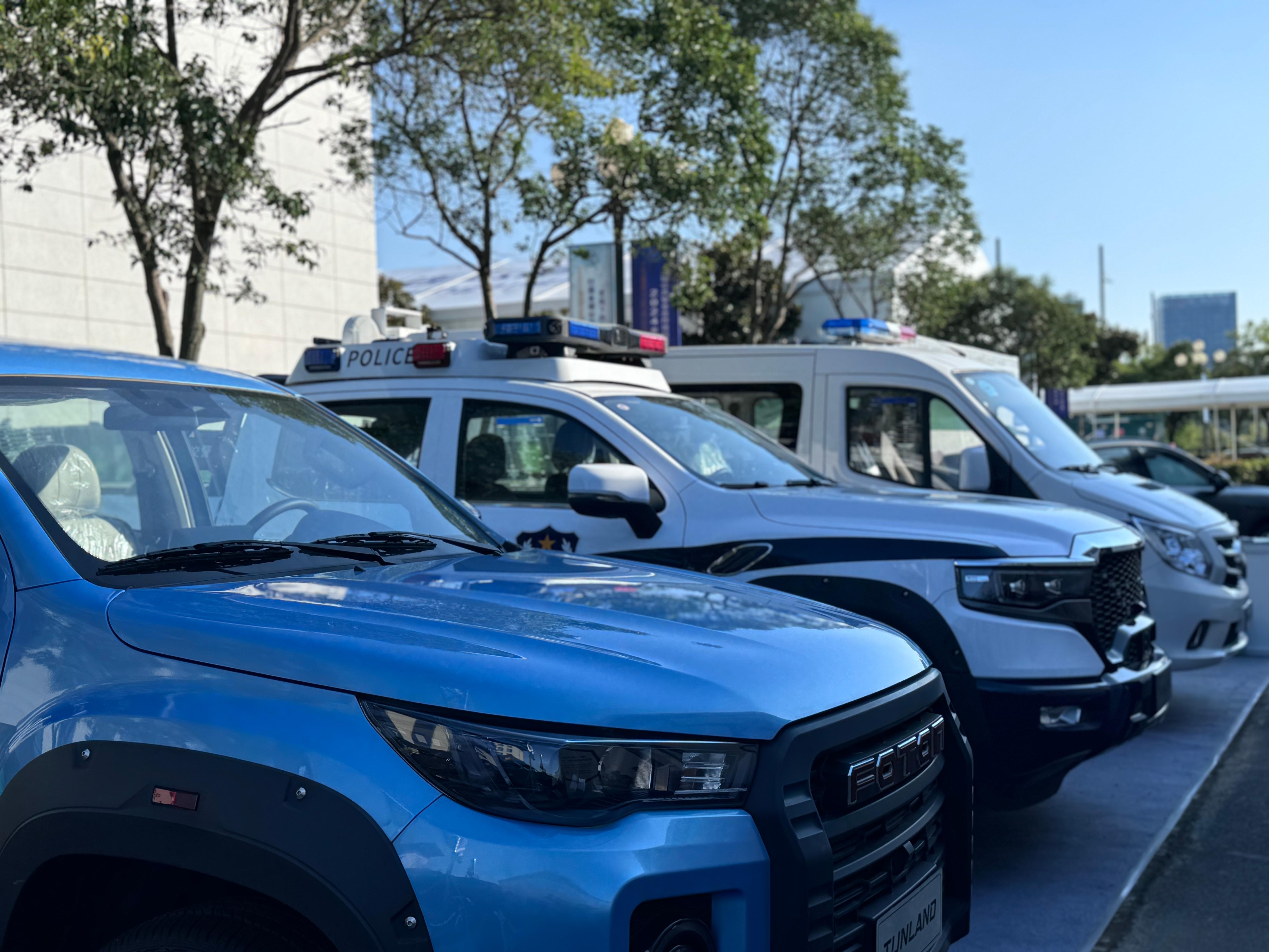 公共安全科技裝備展（連云港）現(xiàn)場(chǎng)。人民網(wǎng)記者 郝萍攝