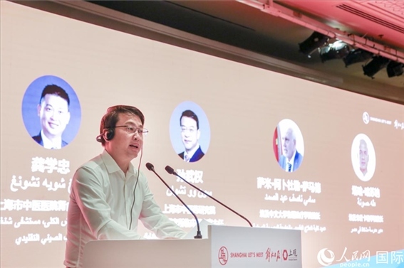 龔學(xué)忠在發(fā)言中。人民網(wǎng)記者 黃培昭攝