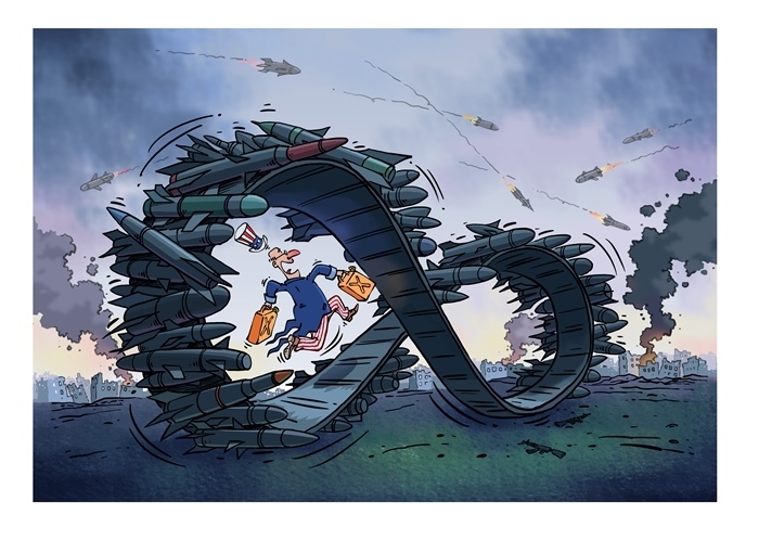 漫畫作者：馬宏亮（人民網(wǎng)版權(quán)圖片，未經(jīng)授權(quán)請(qǐng)勿轉(zhuǎn)載。）