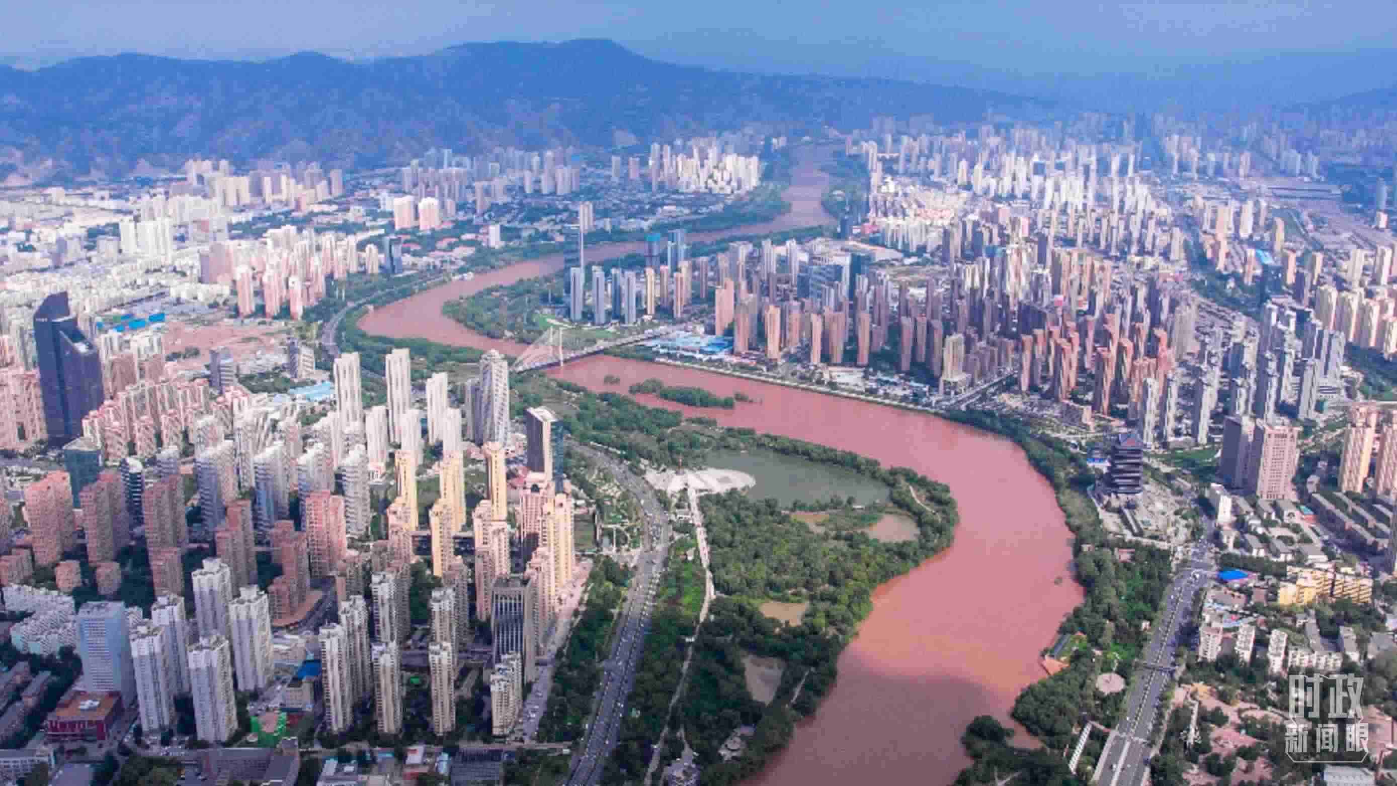 △蘭州。（總臺央視記者范凱拍攝）