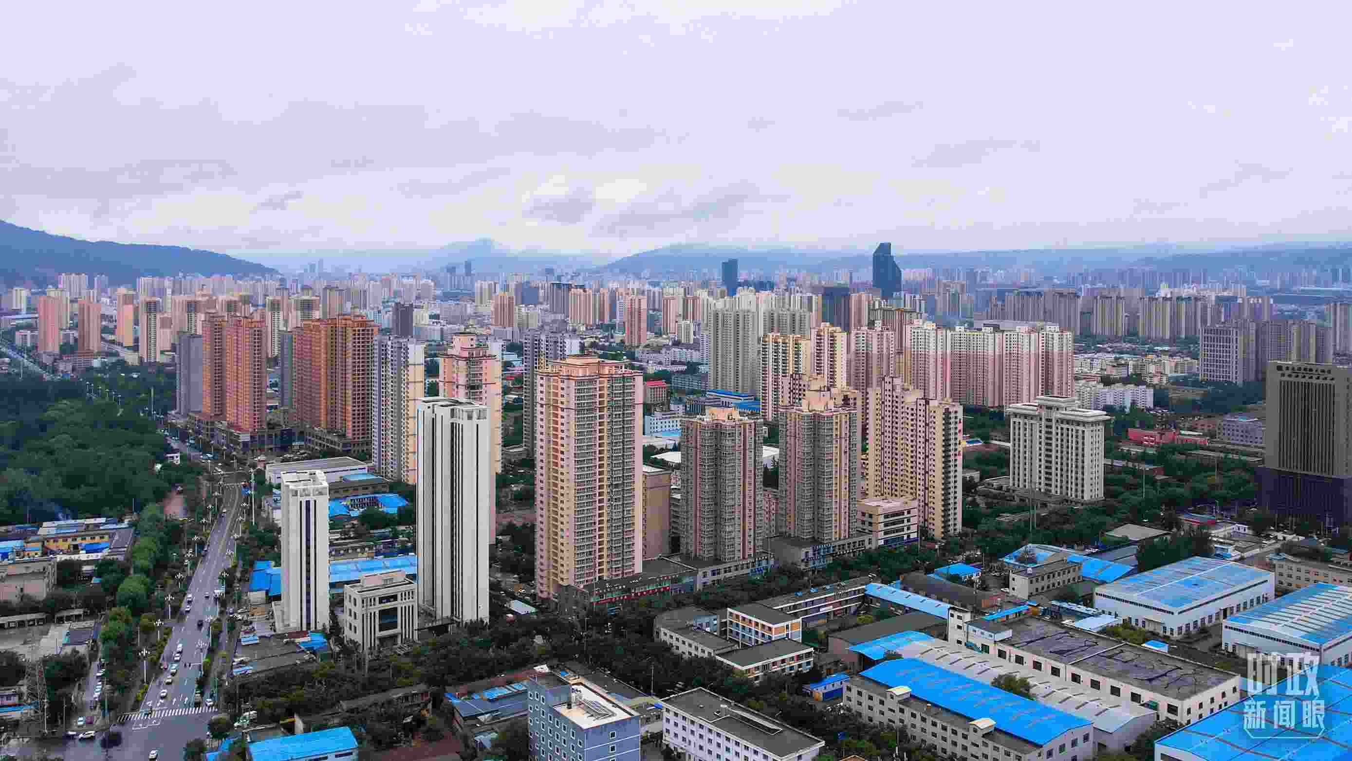 △蘭州。（總臺記者馬凌峰拍攝）