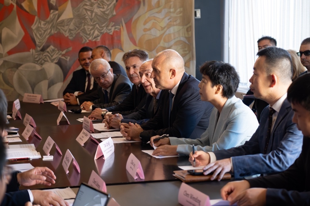 會(huì)議現(xiàn)場(chǎng)。中國(guó)駐保加利亞大使館供圖。