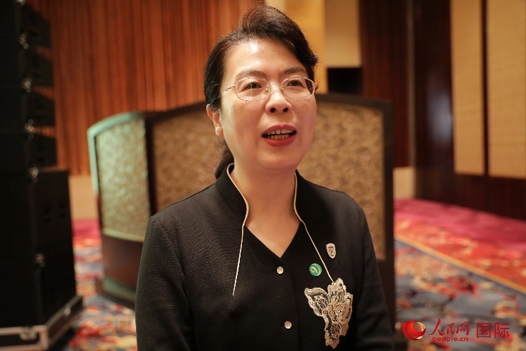 北京外國(guó)語(yǔ)大學(xué)亞洲學(xué)院院長(zhǎng)、中國(guó)馬來(lái)研究中心主任蘇瑩瑩教授接受人民網(wǎng)采訪。人民網(wǎng) 王婧攝