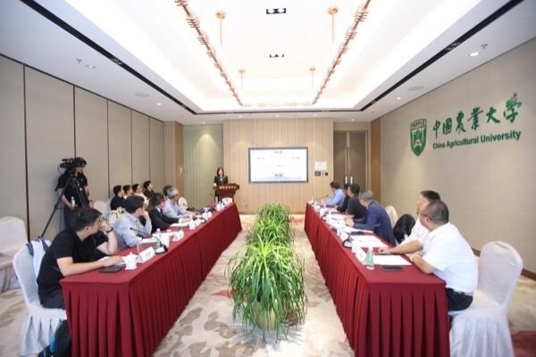 路演會(huì)現(xiàn)場(chǎng)。中國(guó)農(nóng)業(yè)大學(xué)供圖