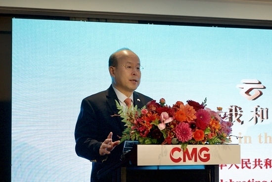 中國駐澳大利亞大使肖千出席活動(dòng)并致辭。張舒惠攝