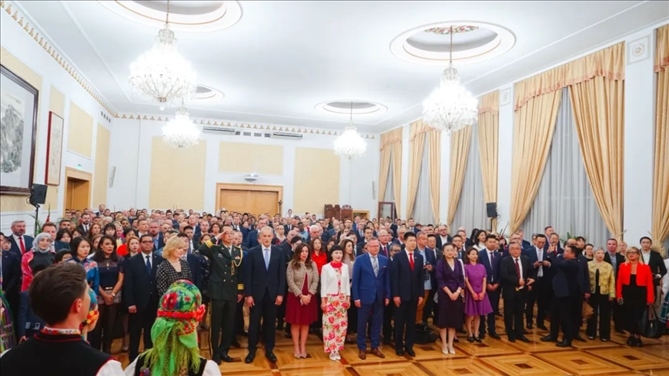 招待會現(xiàn)場。中國駐波蘭大使館供圖