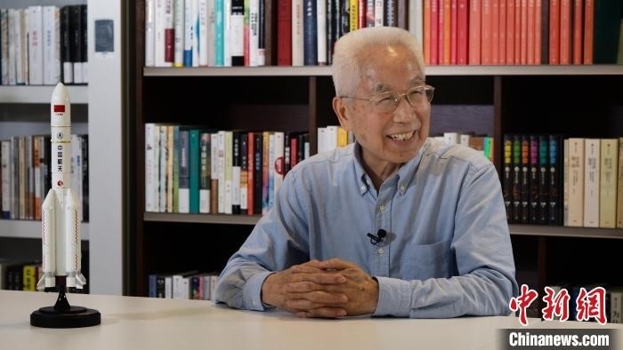 中國工程院院士龍樂豪。(中國運載火箭技術(shù)研究院供圖)