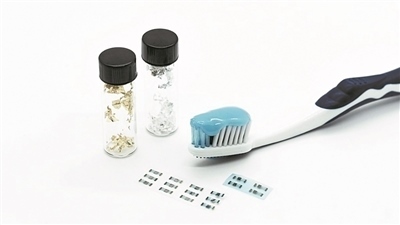  一種基于酞菁銅的晶體管研發(fā)成功。圖片來源：美國趣味工程網(wǎng)站