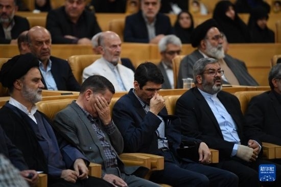 這是10月7日在伊朗首都德黑蘭拍攝的第七屆聲援巴勒斯坦兒童和青少年國(guó)際會(huì)議現(xiàn)場(chǎng)。新華社記者 沙達(dá)提 攝