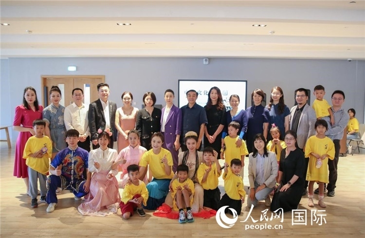 開營儀式部分嘉賓合影。人民網(wǎng)中東中心分社塔里克·易卜拉欣攝