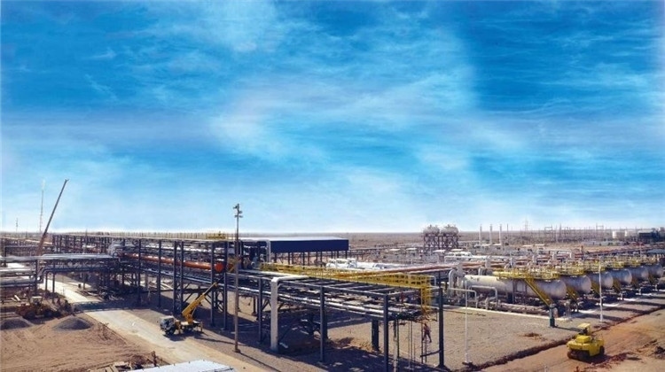 油田廠區(qū)一景。中國海油供圖