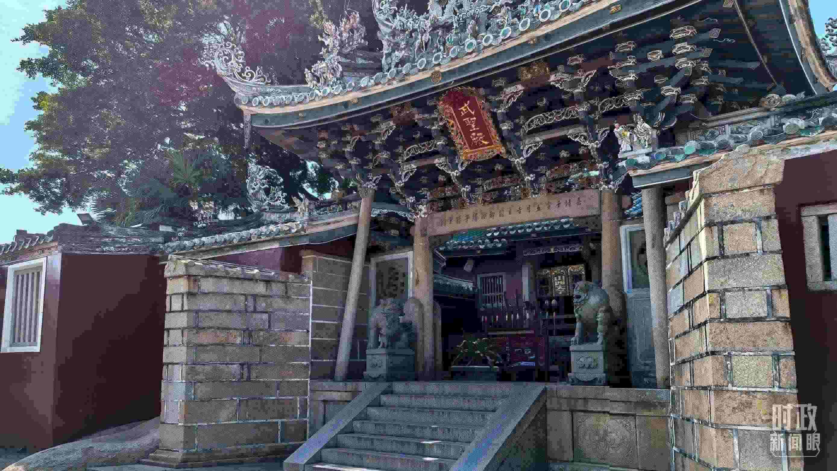 △關(guān)帝文化產(chǎn)業(yè)園。（總臺(tái)央視記者陸泓宇拍攝）