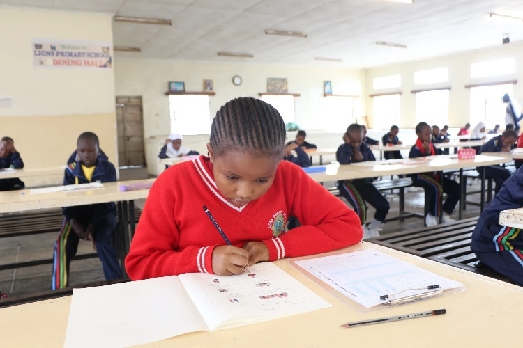 考場現(xiàn)場。埃格頓大學(xué)孔子學(xué)院供圖