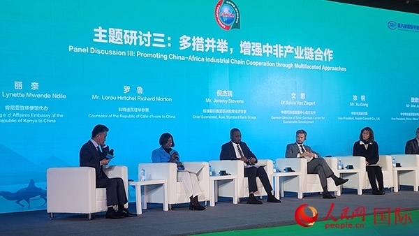 來賓在論壇主題研討三發(fā)言。人民網(wǎng)記者 萬宇攝