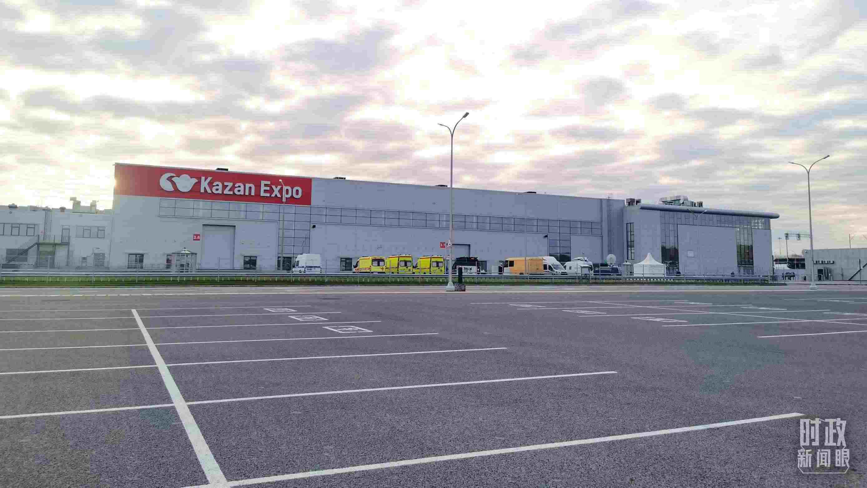 △ 喀山會展中心。（總臺央視記者曹亞星拍攝）