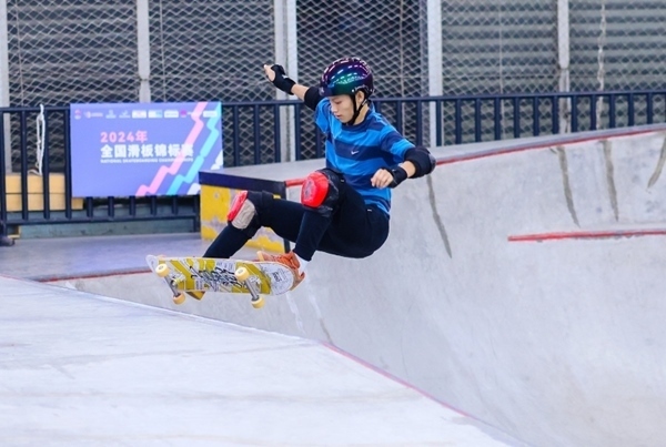 陳燁在比賽中。賽事組委會供圖