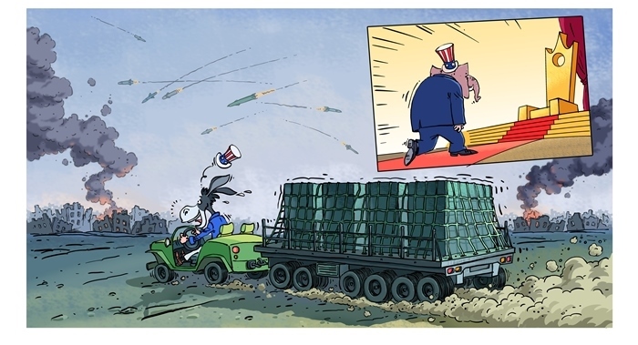 漫畫作者：馬宏亮（人民網版權圖片，未經授權請勿轉載。）