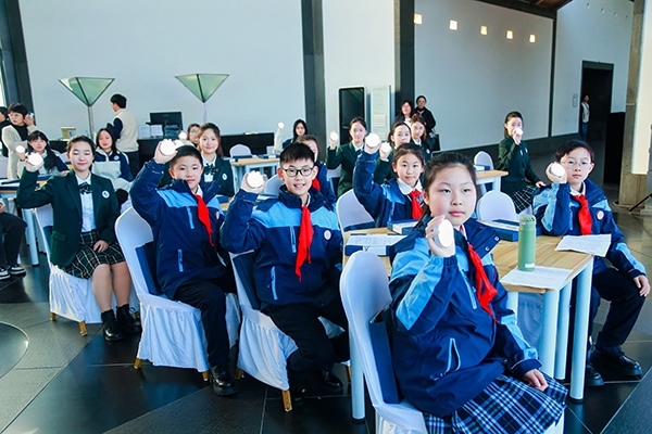 首屆全國“博物館里的大思政課”示范交流活動(dòng)。學(xué)校供圖