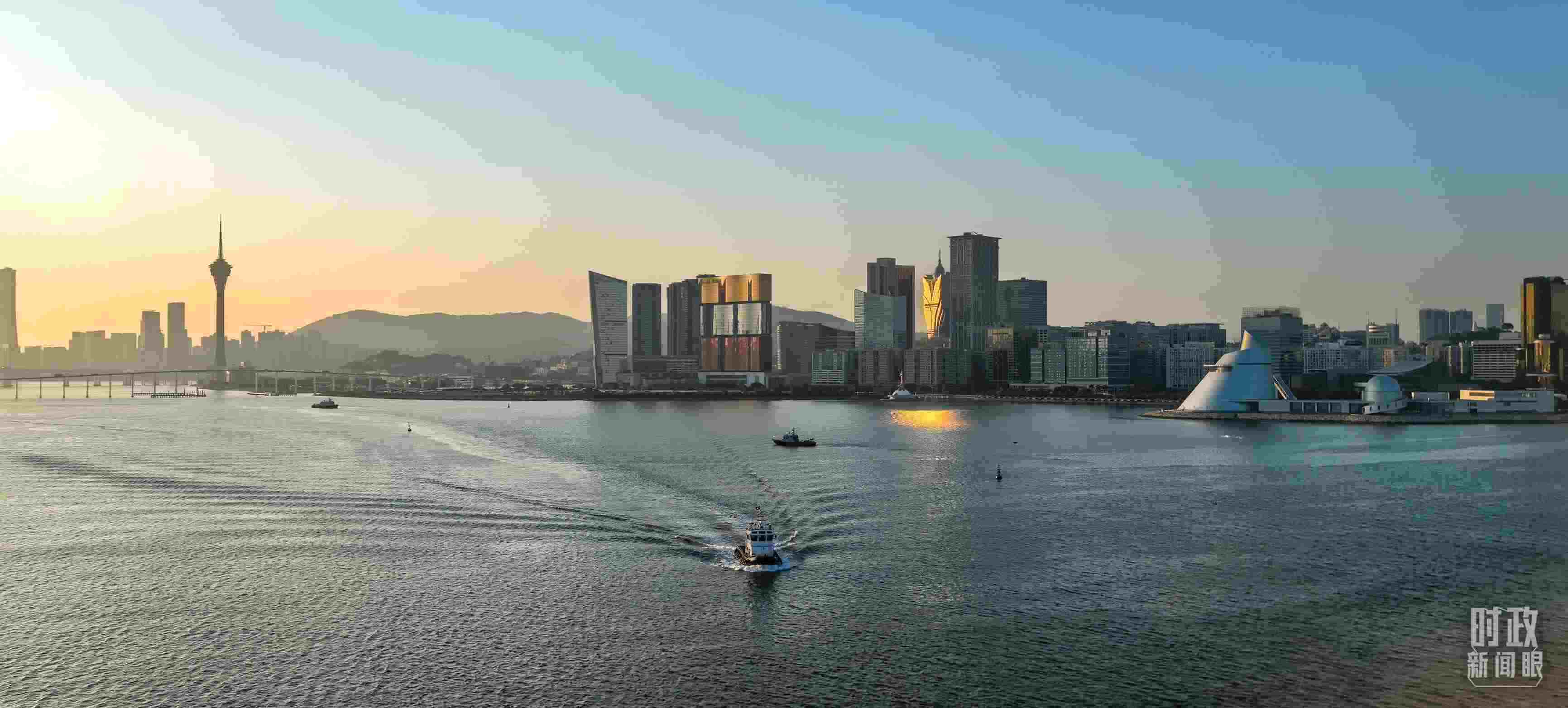 △澳門風(fēng)光。（總臺央視記者王子杭拍攝）