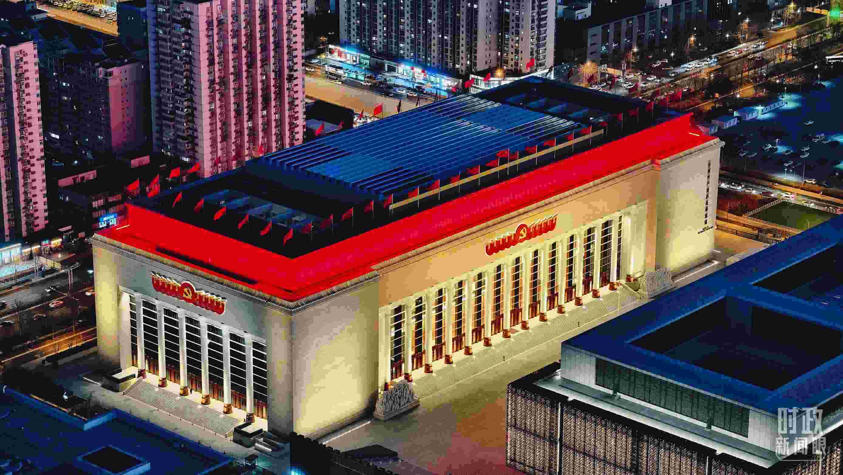 △中國(guó)共產(chǎn)黨歷史展覽館。（總臺(tái)央視記者張宇拍攝）