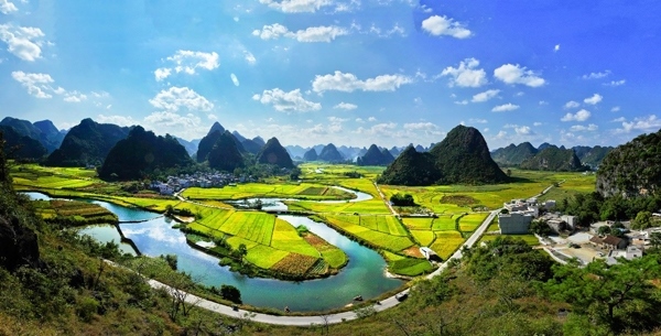 廣西天等都康田園風(fēng)光。主辦方供圖