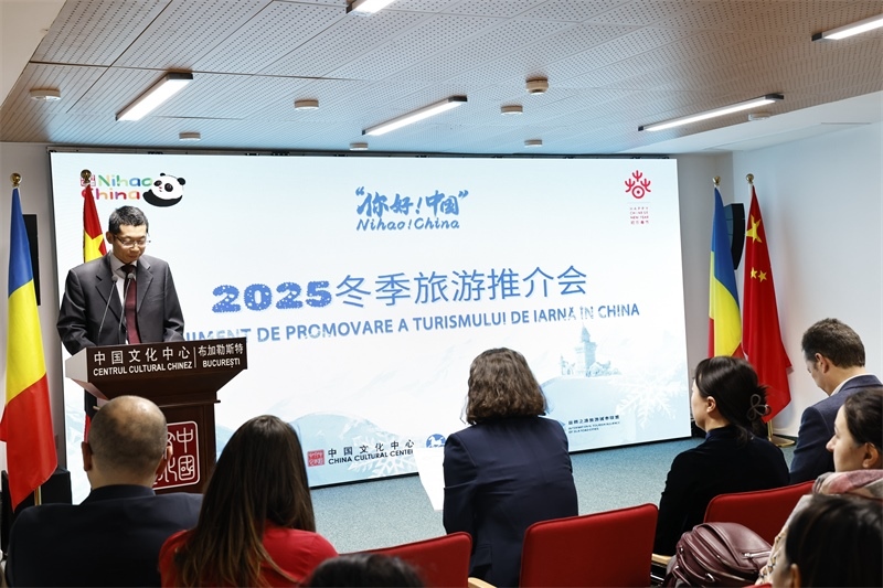 推介會現(xiàn)場。布加勒斯特中國文化中心供圖