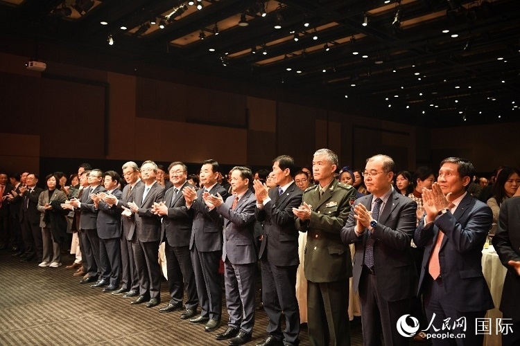 招待會(huì)現(xiàn)場。人民網(wǎng) 李帆攝