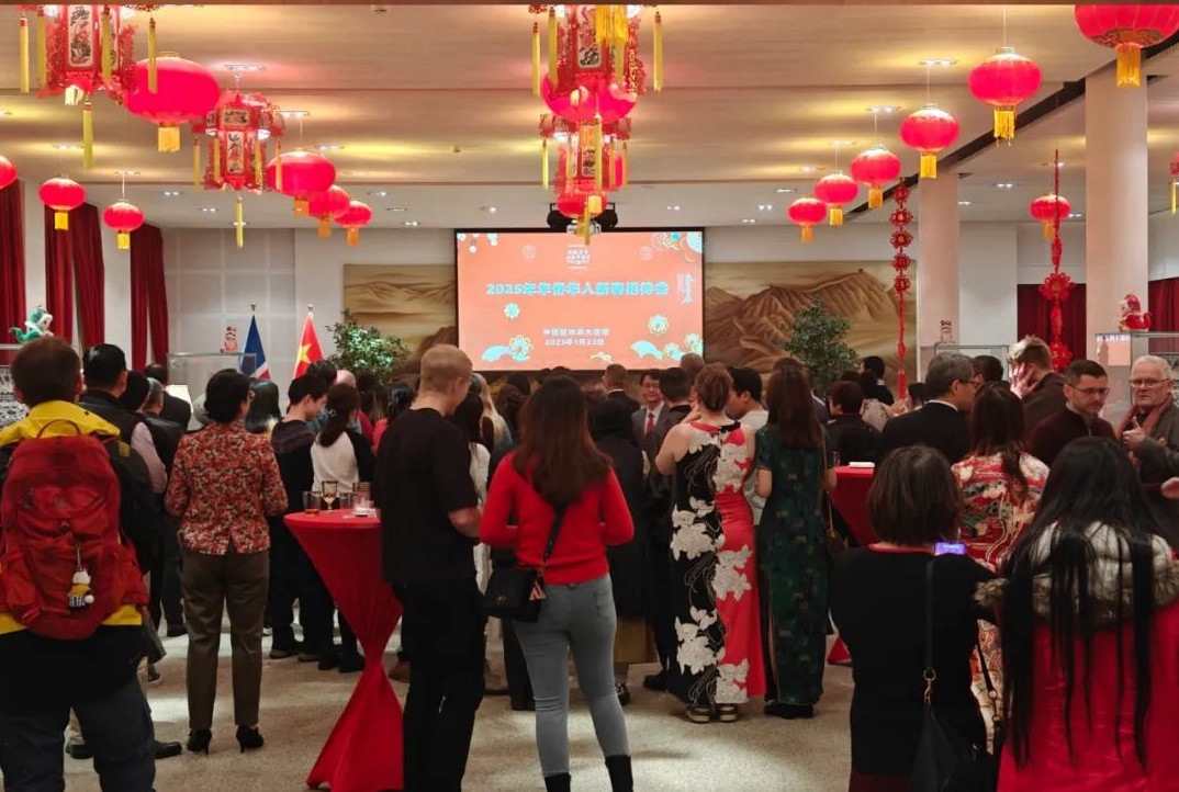 新春招待會(huì)現(xiàn)場(chǎng)。中國(guó)駐冰島大使館供圖