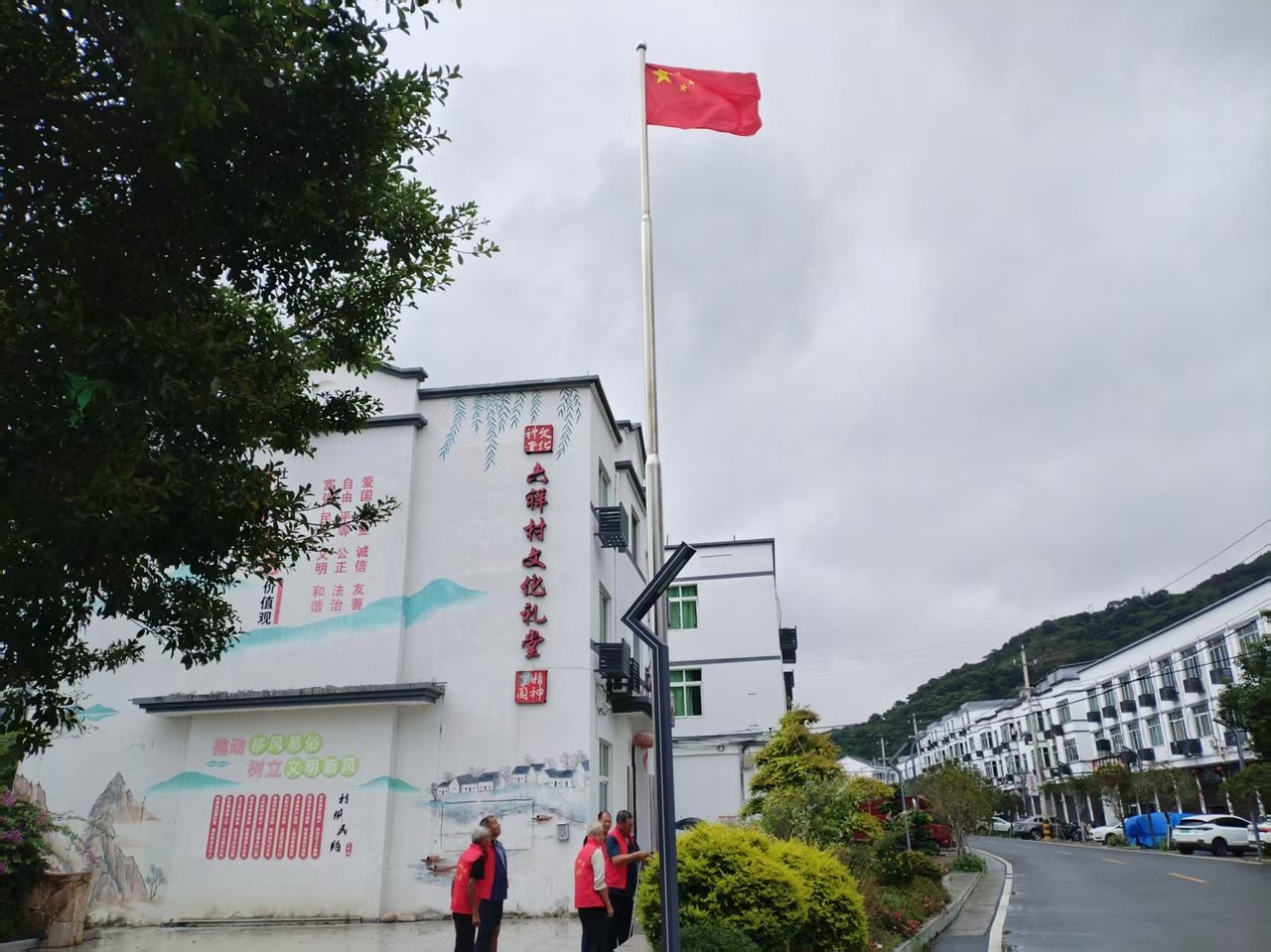 永興村一景（永興現(xiàn)為六祥行政村下的自然村之一）。蒼南縣金鄉(xiāng)鎮(zhèn) 供圖