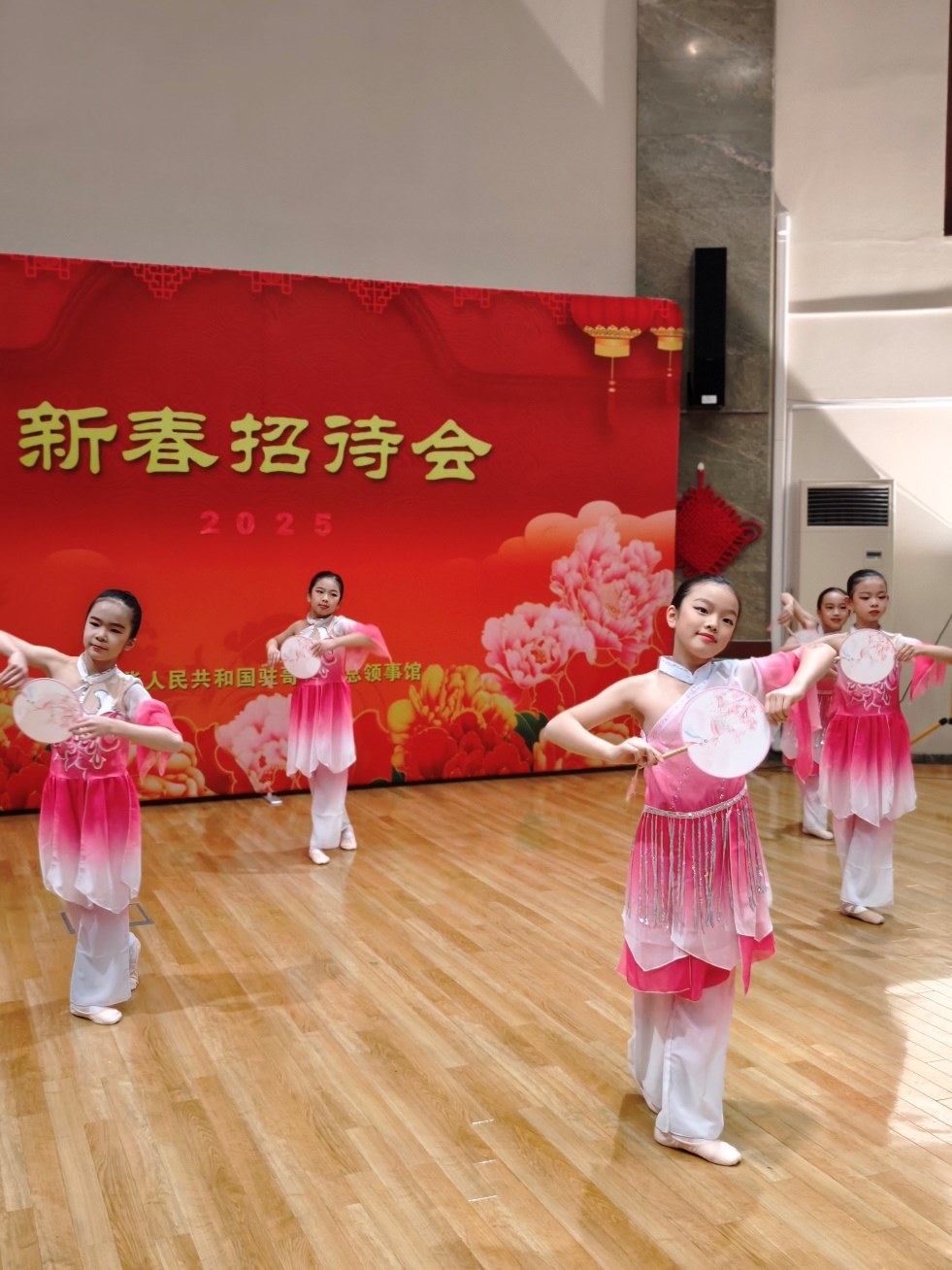 兒童舞蹈表演。中國駐哥德堡總領(lǐng)館供圖