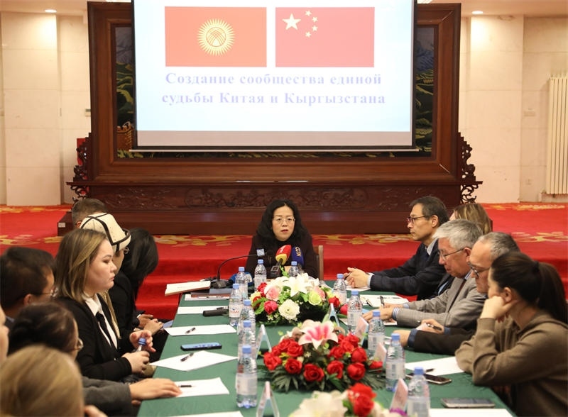 活動現(xiàn)場。中國駐吉爾吉斯斯坦使館供圖