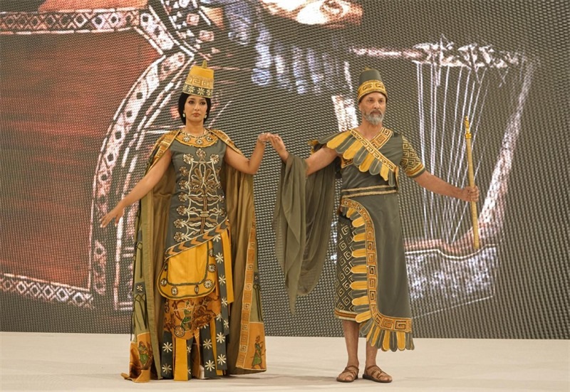 伊拉克時尚館舉辦的時裝展。伊拉克時尚館供圖