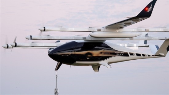 電動垂直起降飛行器M1。受訪者供圖