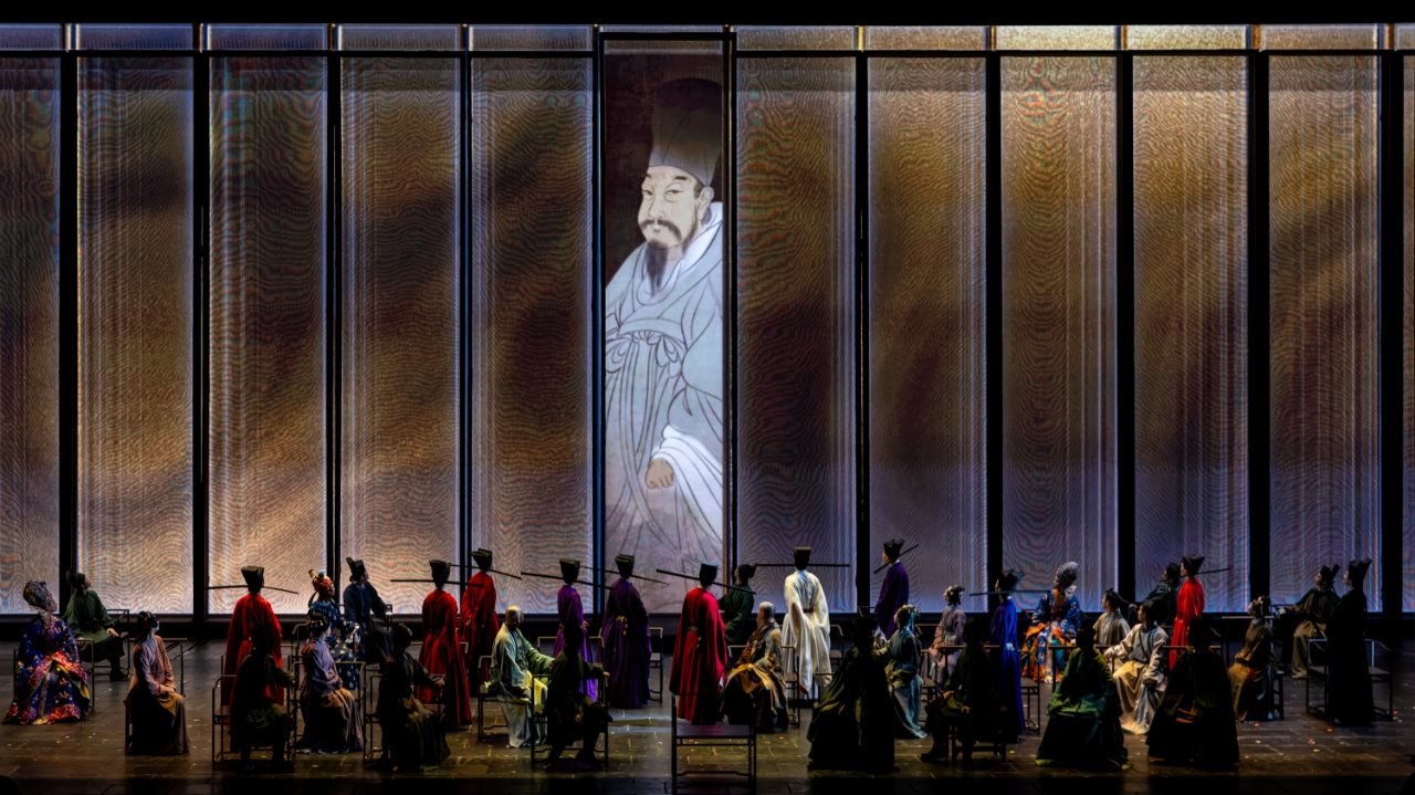 《蘇堤春曉》演出現(xiàn)場。國家話劇院供圖